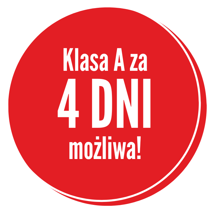 Intensywny kurs prawa jazdy na motocykl A w 4 dni